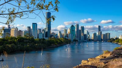 Brisbane CBD skyline, Brisbane process server coverage